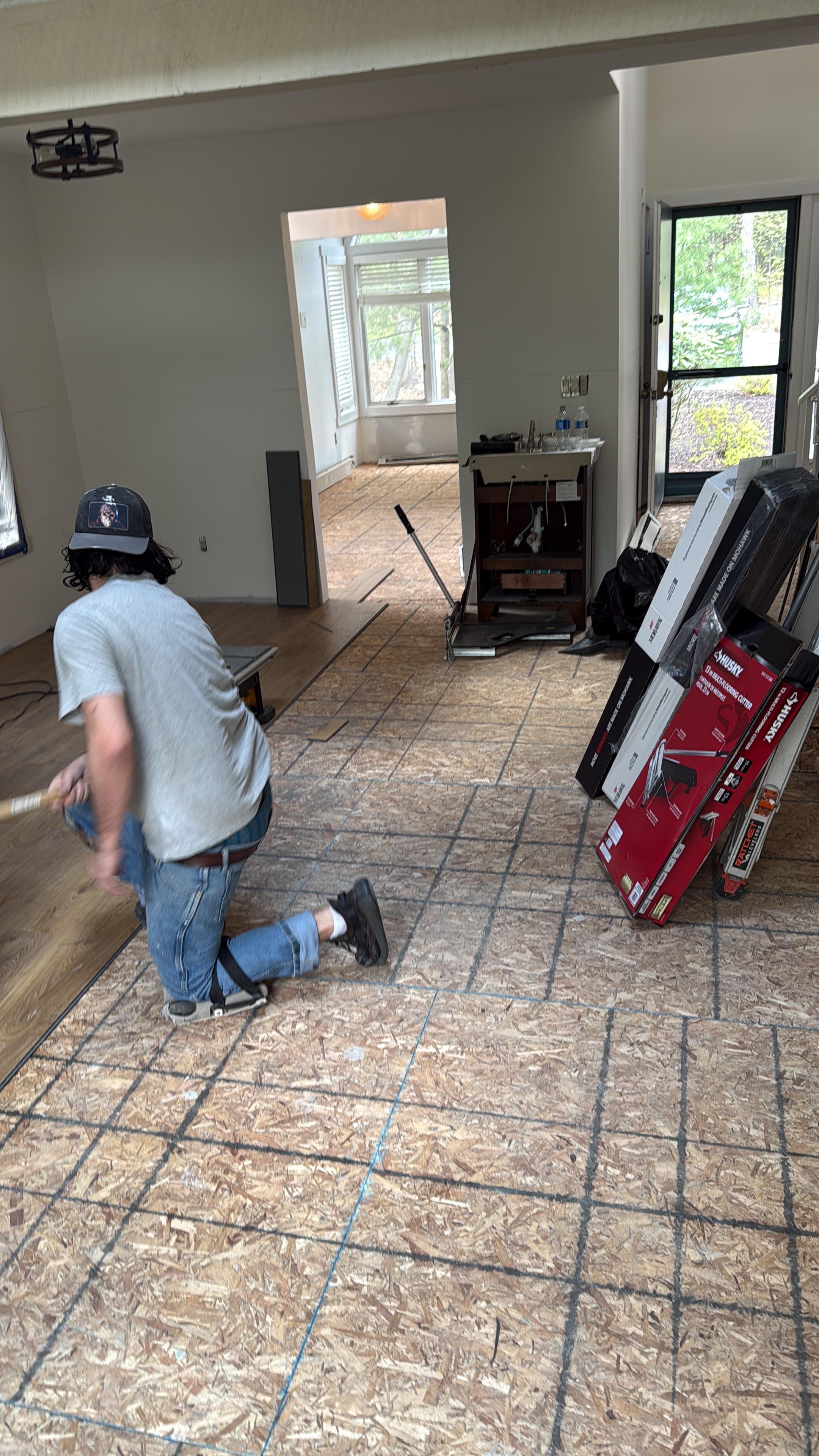 Subfloor preparation